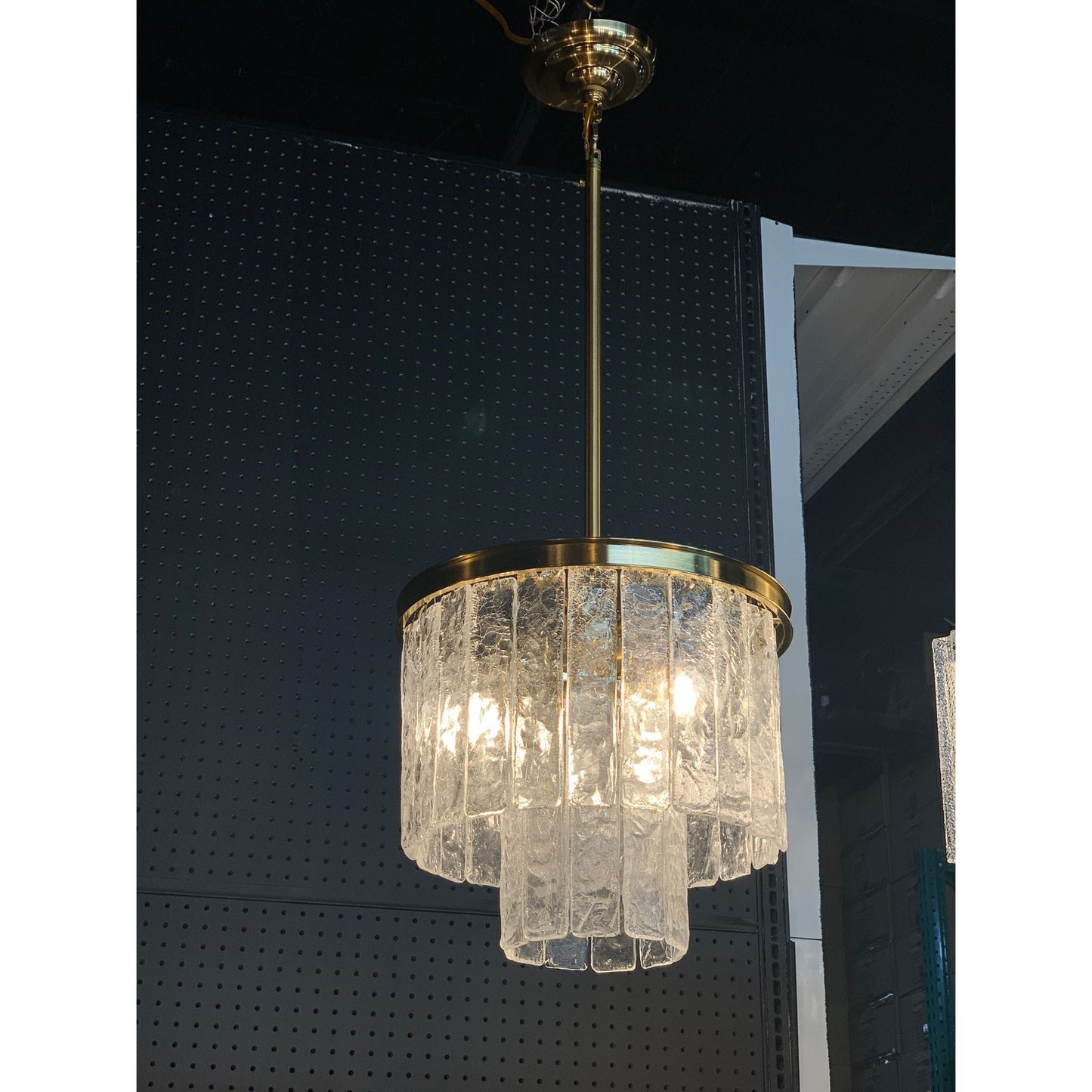 Seline Textured Glass Kitchen Island Pendant Light