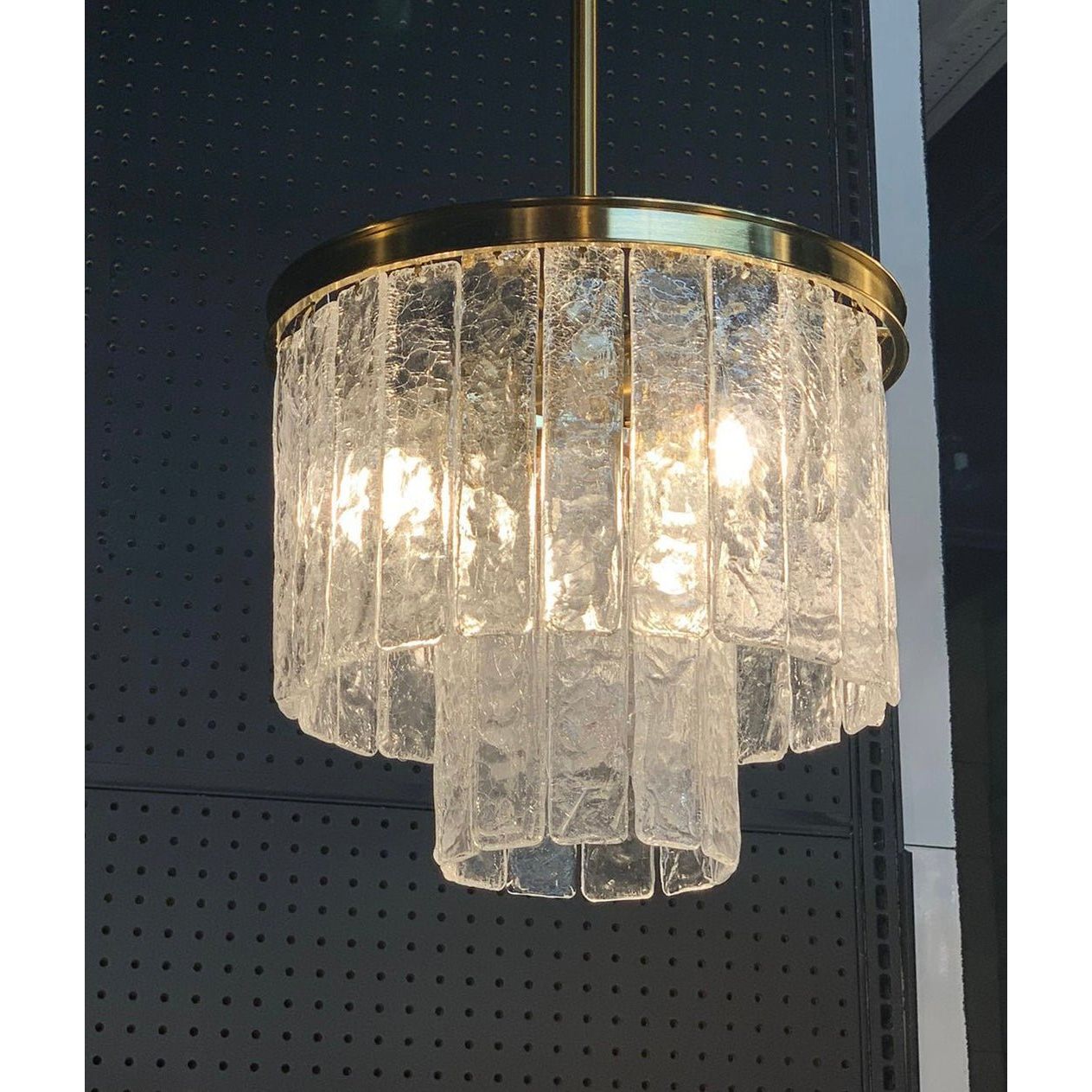 Seline Textured Glass Kitchen Island Pendant Light