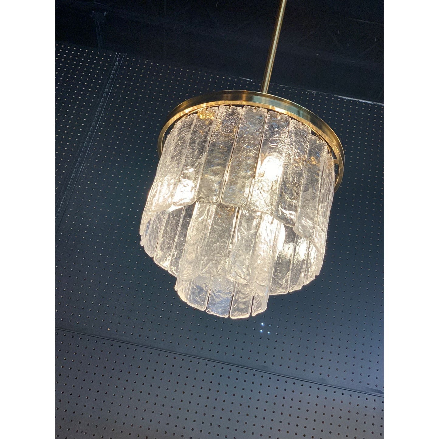 Seline Textured Glass Kitchen Island Pendant Light