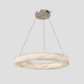 Theseus Alabaster Round Chandelier 19" 27" 36" 60"D