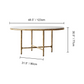 Thaddeus Marble Round Dining Table