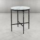 Thaddeus Round Marble Side Table 18" 22"