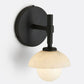 Alabaster Shade Greenwich Wall Sconce