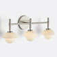 Alabaster Shade Greenwich Triple Wall Sconce