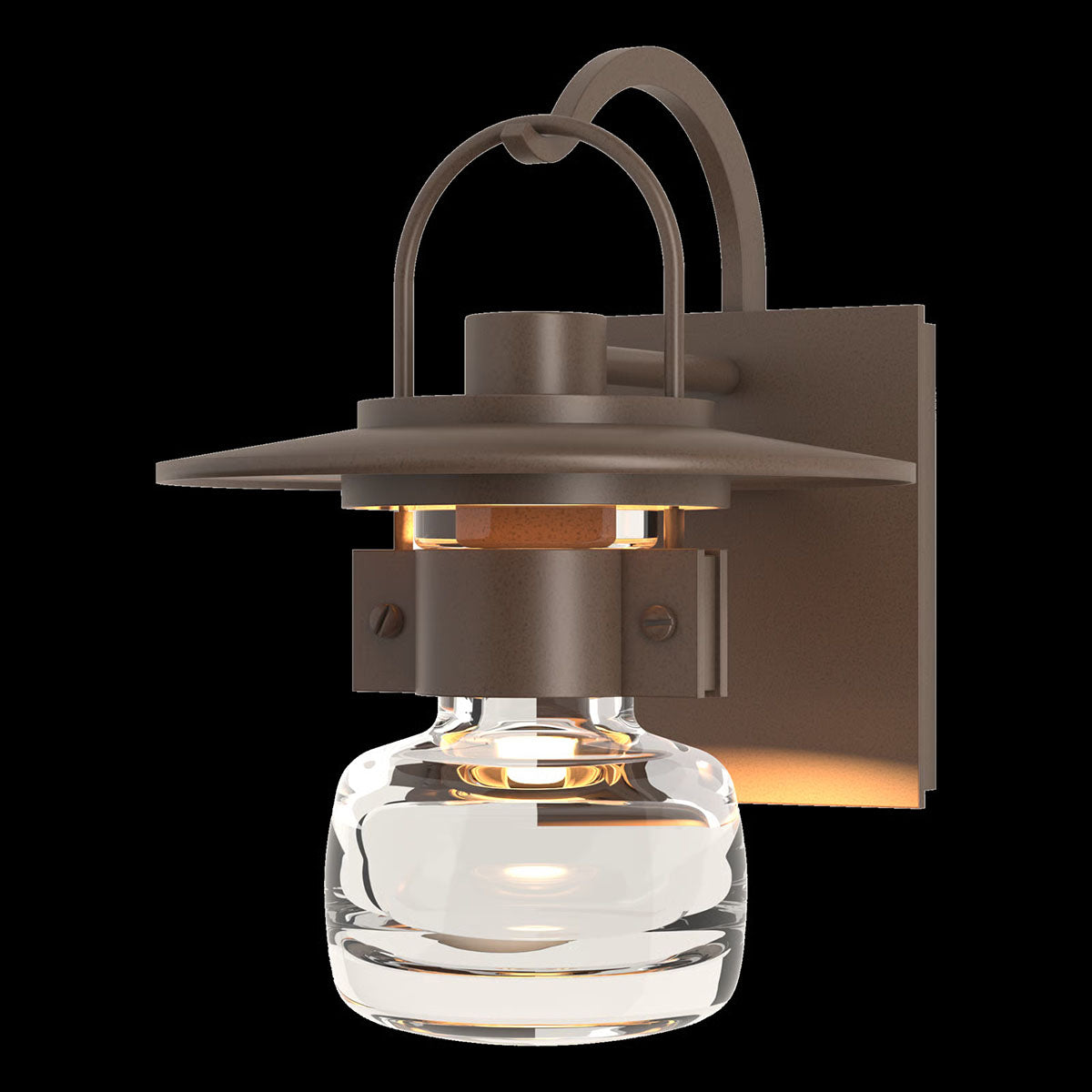 Art Glass Mason Outdoor Wall Sconce