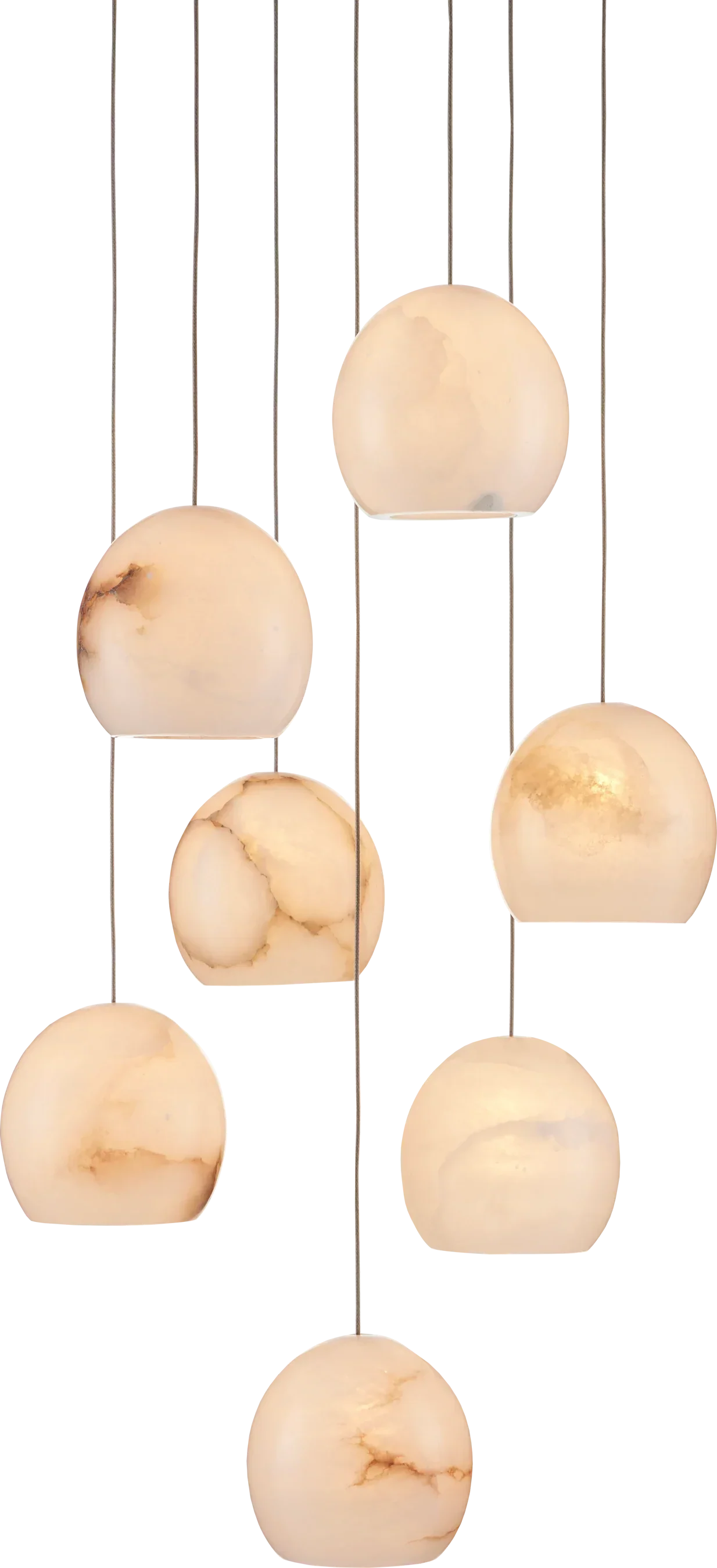 Alabaster Maeva Round Chandelier
