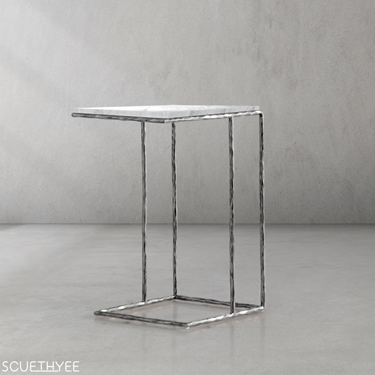 Thaddeus Mable C-Shaped Side Table