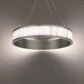 Coliseo Alabaster Round Chandelier 28"