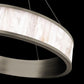 Coliseo Alabaster Round Chandelier 28"