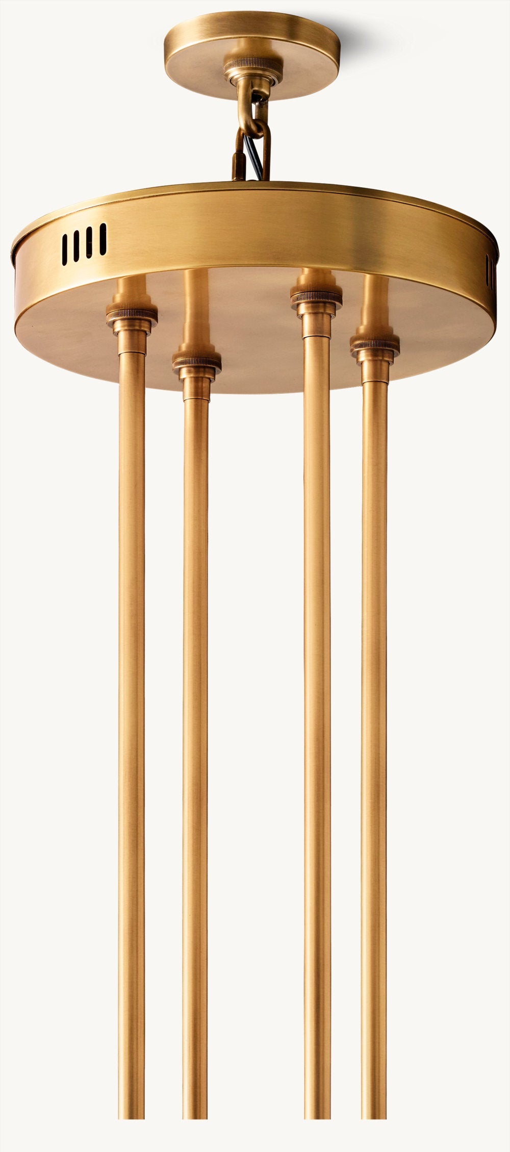 ARCACHON LED ROUND TWO-TIER CHANDELIER 60"