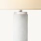 CYLINDRICAL COLUMN ALABASTER TABLE LAMP
