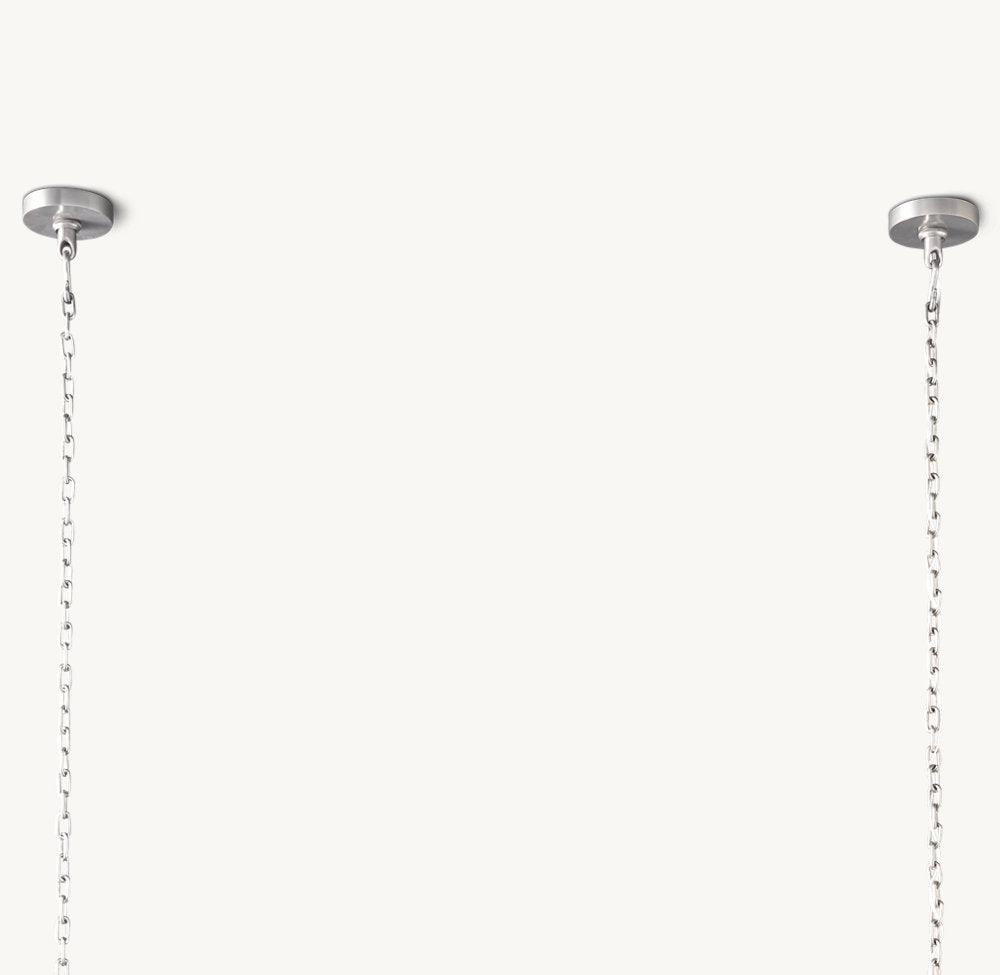 EMILE RECTANGULAR CHANDELIER 54"