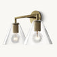 Funnel Shade Double Sconce
