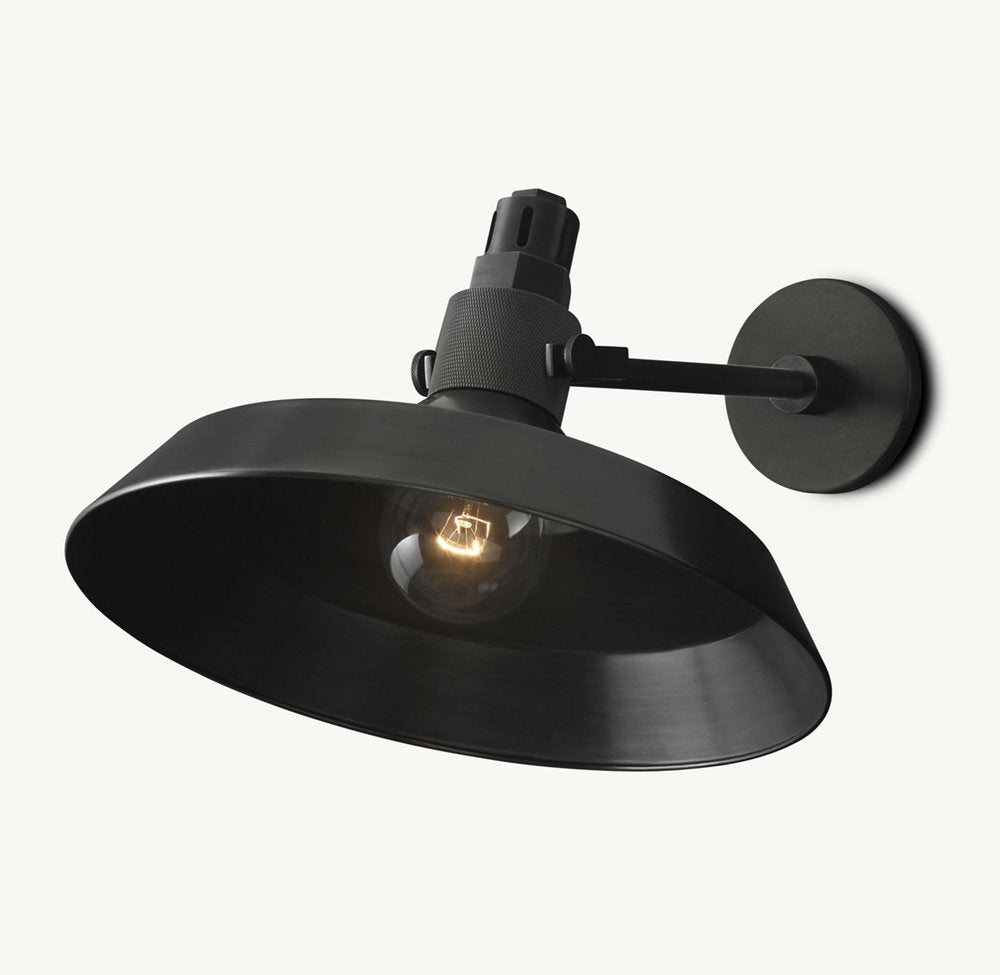 CONDORCET METAL SHADE SCONCE