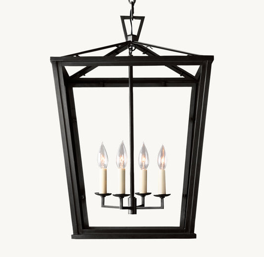 19TH C. ENGLISH OPENWORK OUTDOOR PENDANT