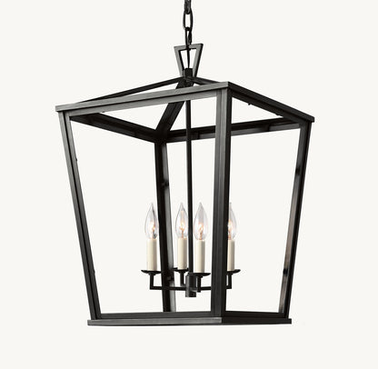 19TH C. ENGLISH OPENWORK OUTDOOR PENDANT