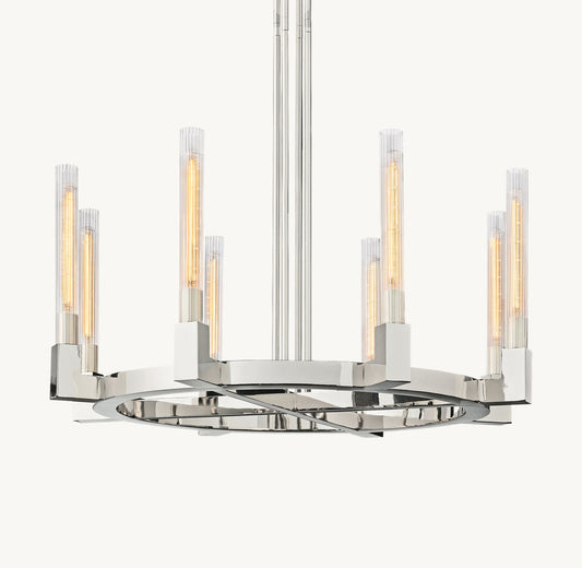 CANNELE ROUND CHANDELIER 36"