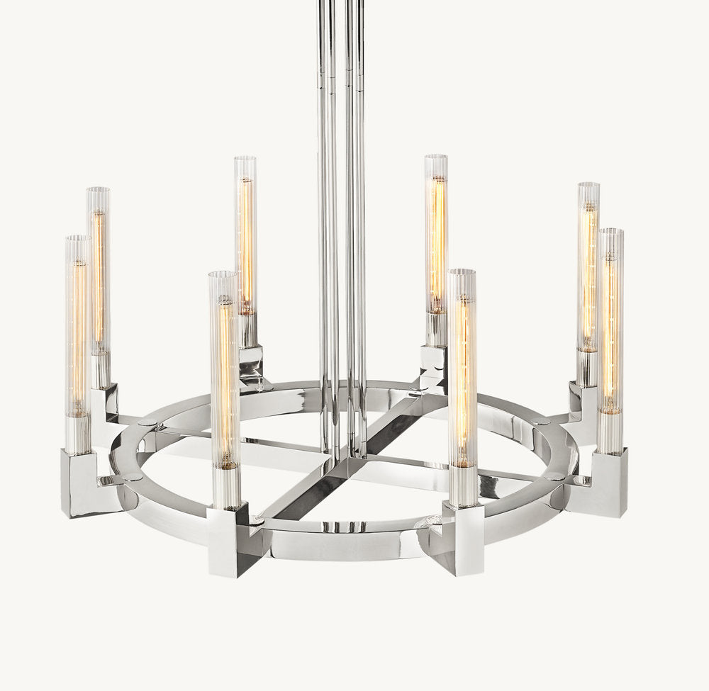 CANNELE ROUND CHANDELIER 36"