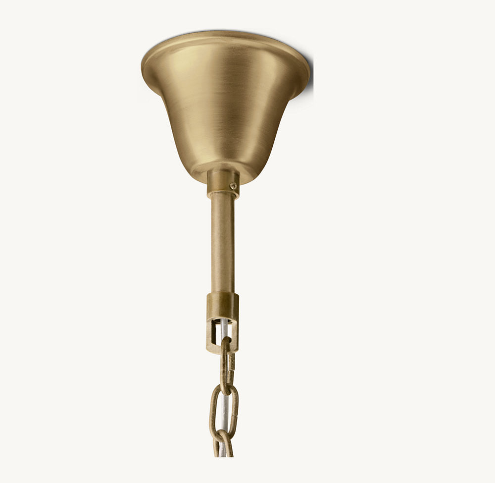 1920S ODEON ROUND CHANDELIER 44"