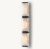 HARLOW CALCITE TRIPLE SCONCE