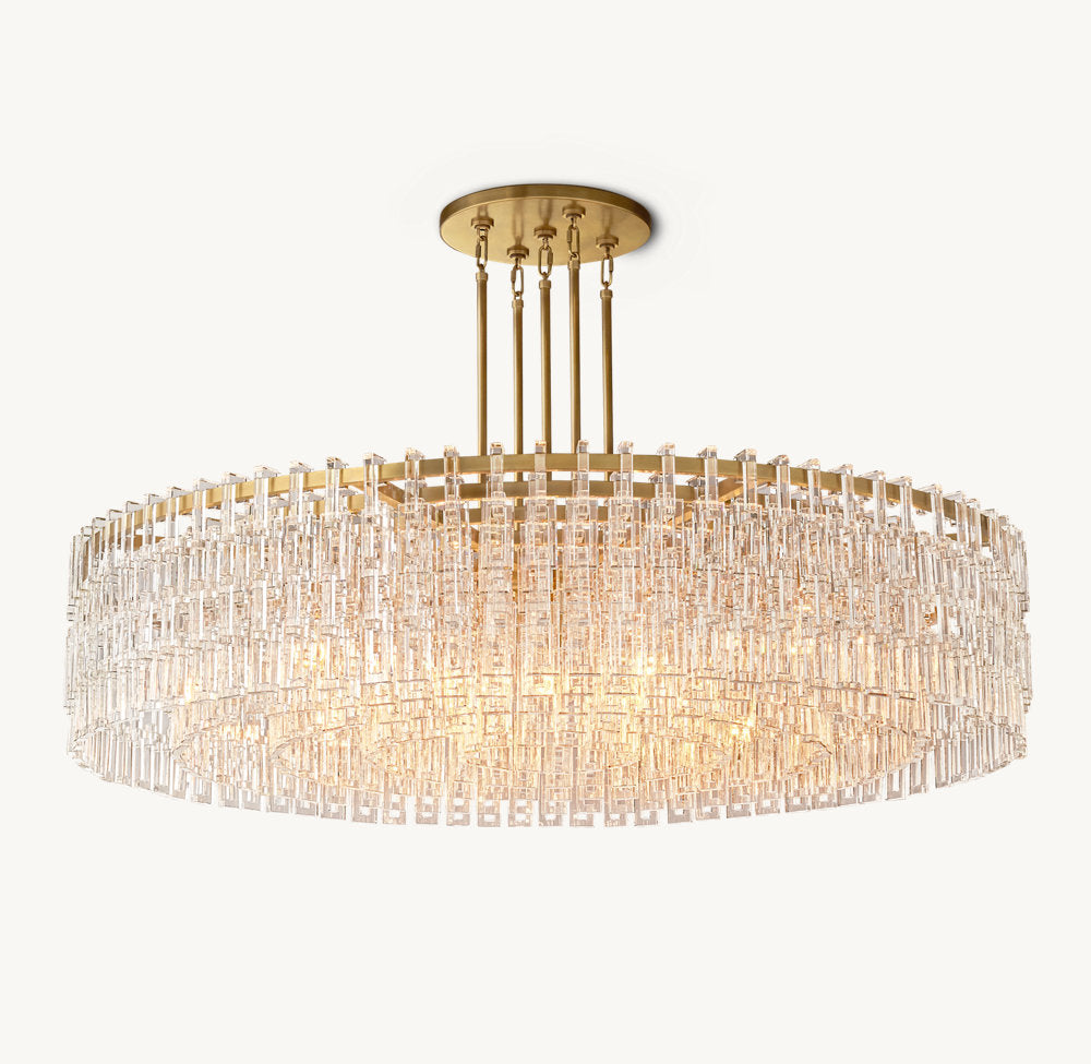 MARIGNAN ROUND CHANDELIER 60"