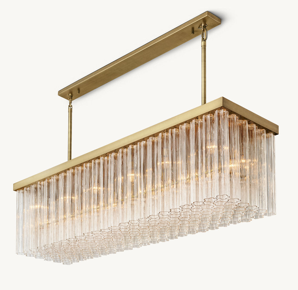 CIELO RECTANGULAR CHANDELIER 73"