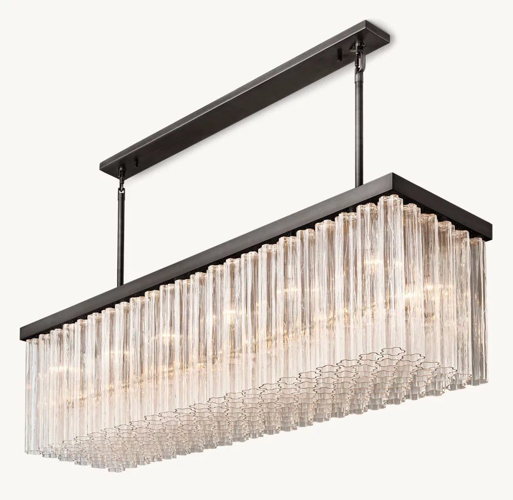 CIELO RECTANGULAR CHANDELIER 73"
