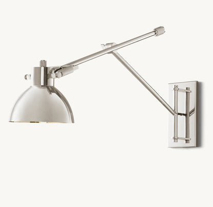 MACHINIST SWING-ARM TASK SCONCE