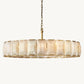 HARLOW CALCITE ROUND CHANDELIER 60"