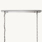 HARLOW CALCITE RECTANGULAR CHANDELIER 54"