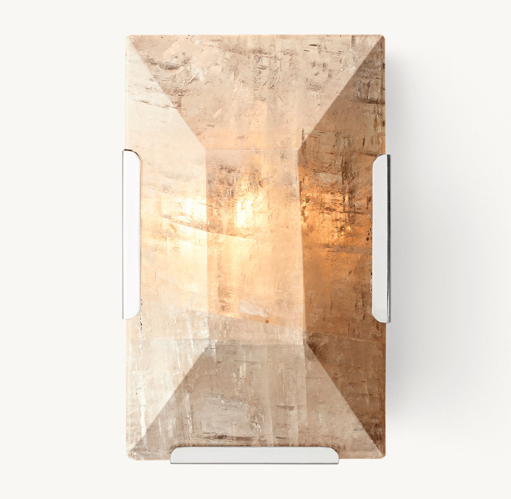 HARLOW CALCITE SCONCE