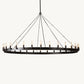 CAMINO VINTAGE FILAMENT ROUND CHANDELIER 63"