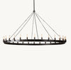CAMINO VINTAGE FILAMENT ROUND CHANDELIER 63"