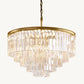 1920S ODEON ROUND CHANDELIER 32"