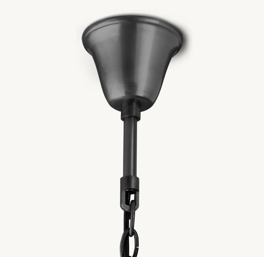 1920S ODEON ROUND CHANDELIER 20"