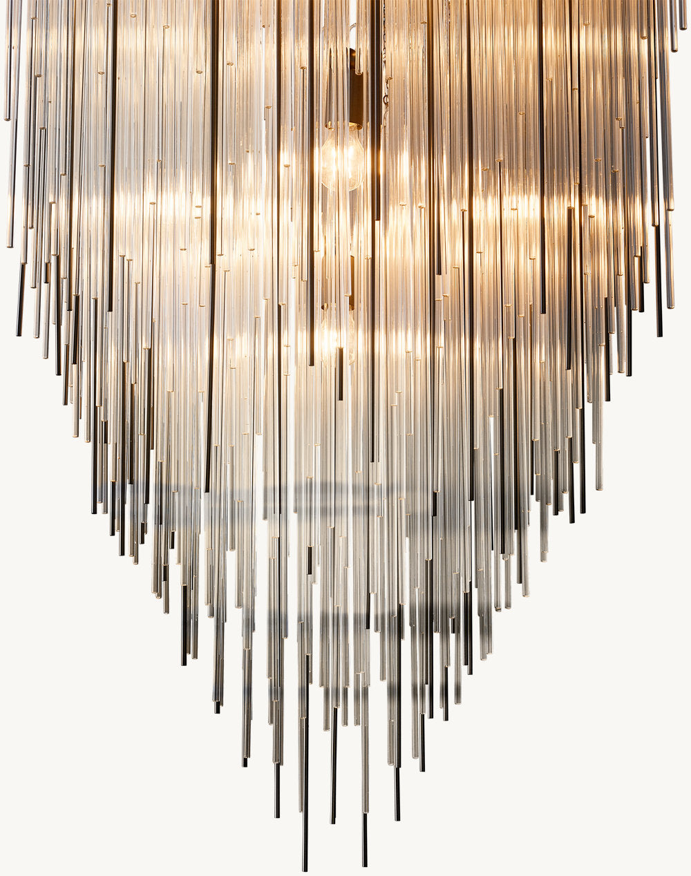 CASCADA RECTANGULAR CHANDELIER 54"