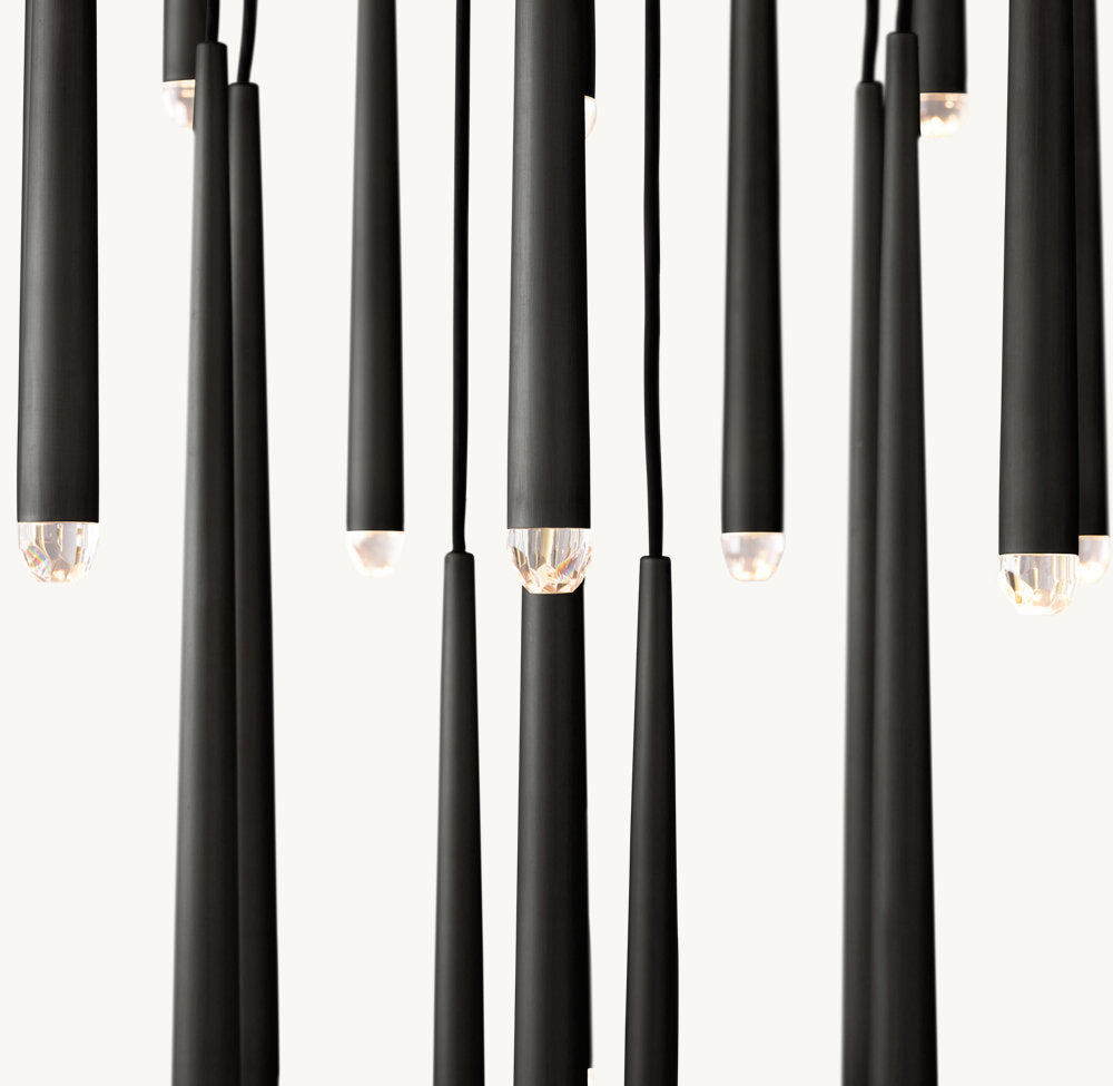 AQUITAINE ROUND CHANDELIER 30"