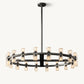 ARCACHON LED ROUND CHANDELIER 36"
