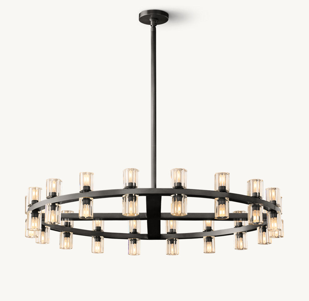ARCACHON LED ROUND CHANDELIER 36"