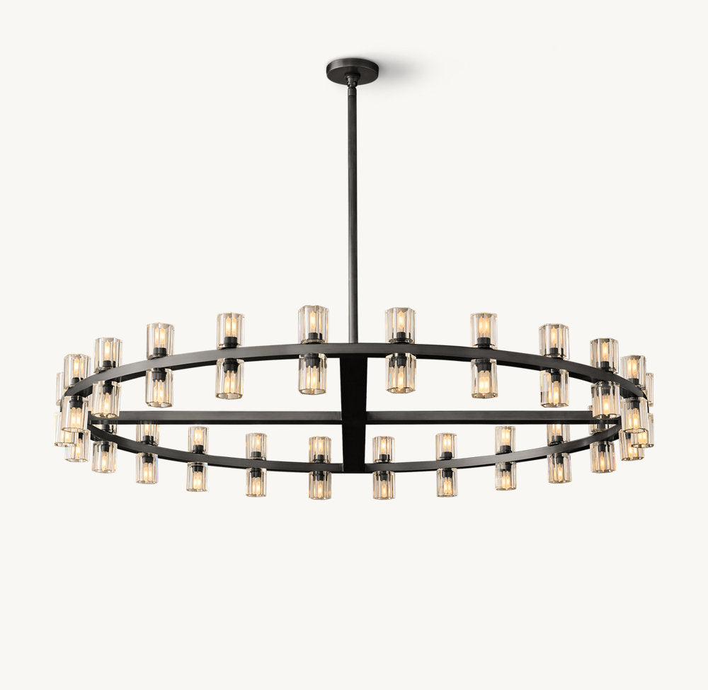 ARCACHON LED ROUND CHANDELIER 48"