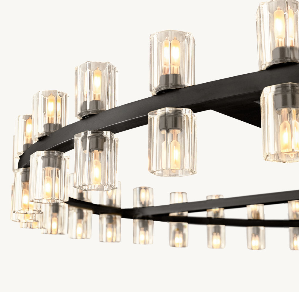 ARCACHON LED ROUND CHANDELIER 60"