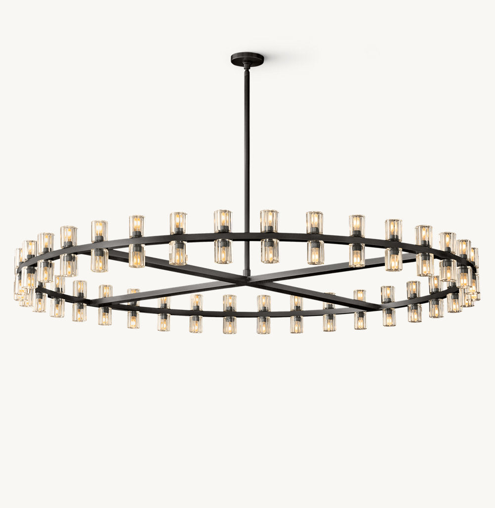 ARCACHON LED ROUND CHANDELIER 60"