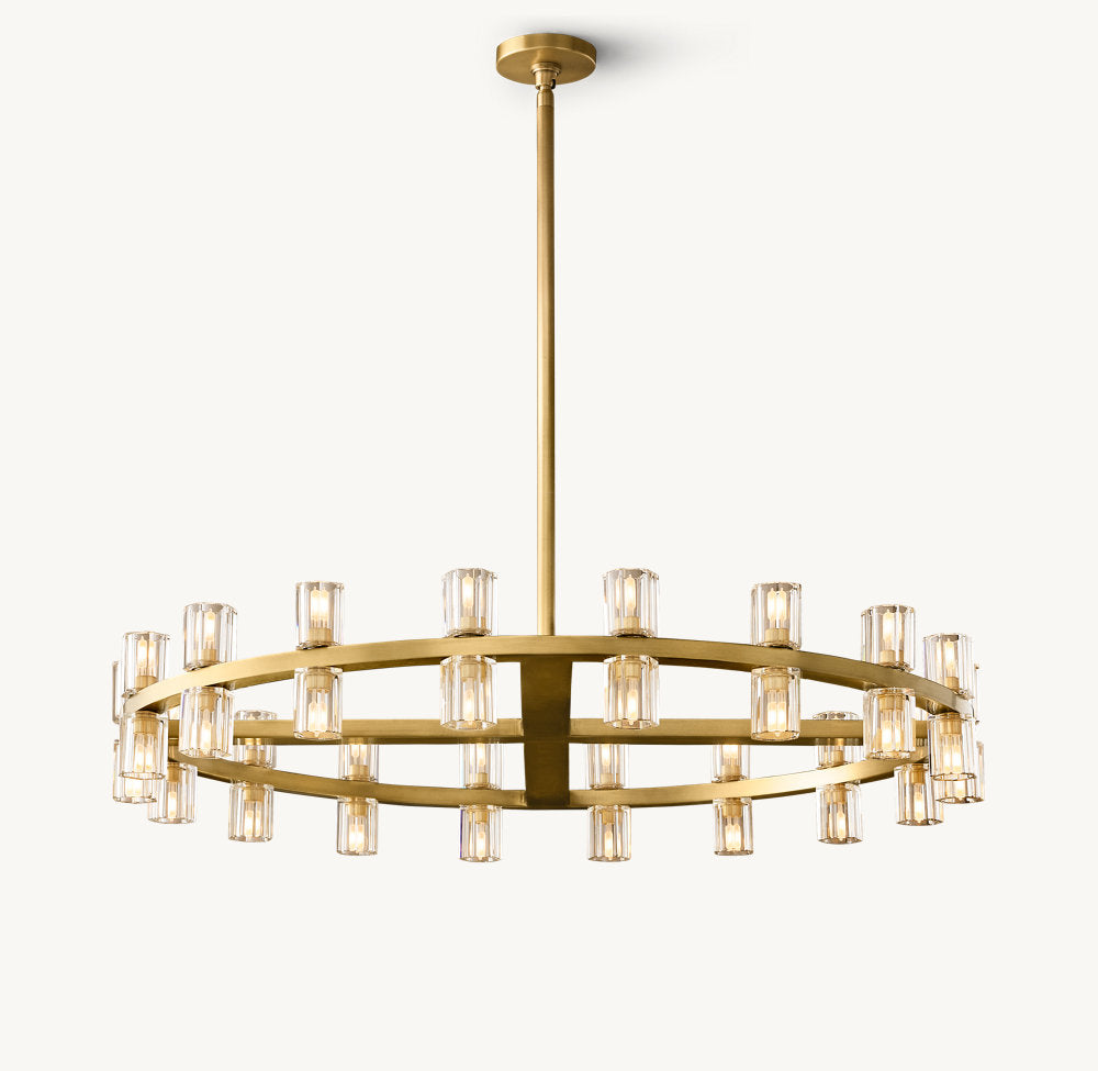 ARCACHON LED ROUND CHANDELIER 36"