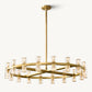 ARCACHON LED ROUND CHANDELIER 36"