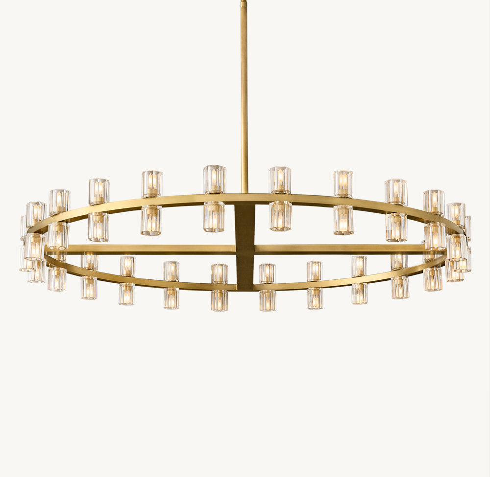 ARCACHON LED ROUND CHANDELIER 48"