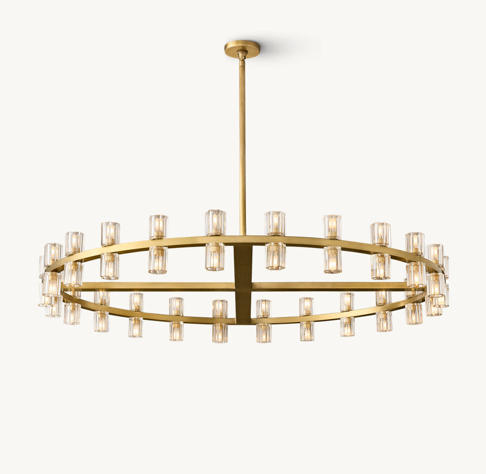 ARCACHON LED ROUND CHANDELIER 48"