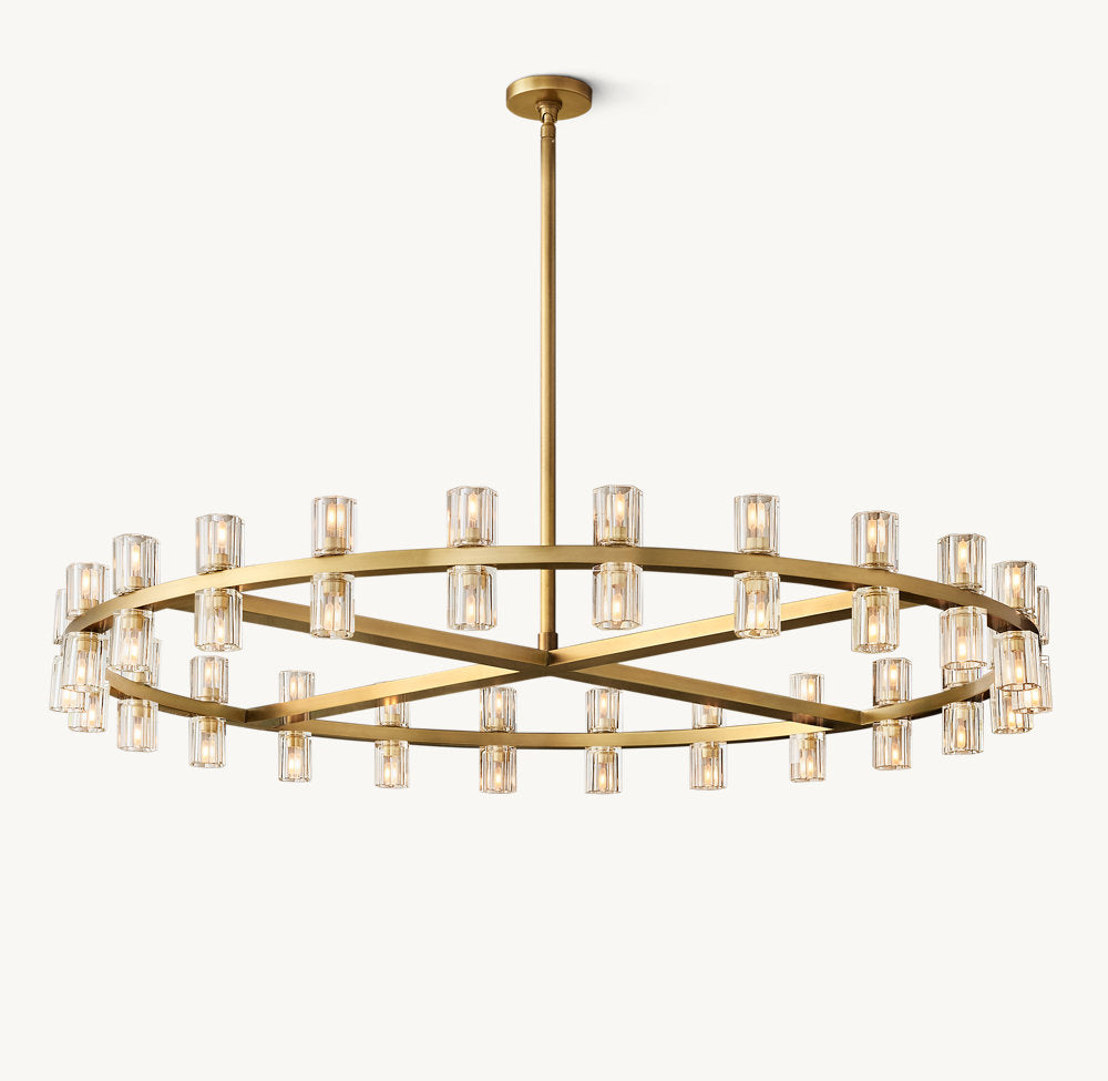 ARCACHON LED ROUND CHANDELIER 48"
