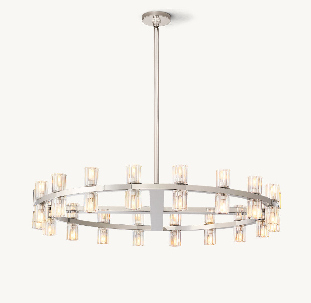 ARCACHON LED ROUND CHANDELIER 36"
