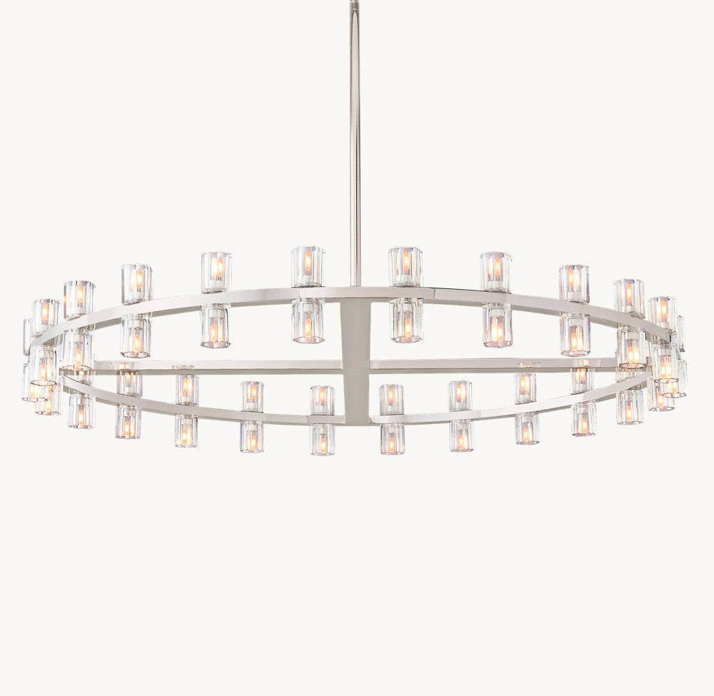 ARCACHON LED ROUND CHANDELIER 48"