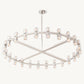 ARCACHON LED ROUND CHANDELIER 48"